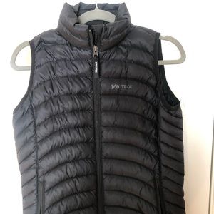 Youth Girls Black Marmot Vest